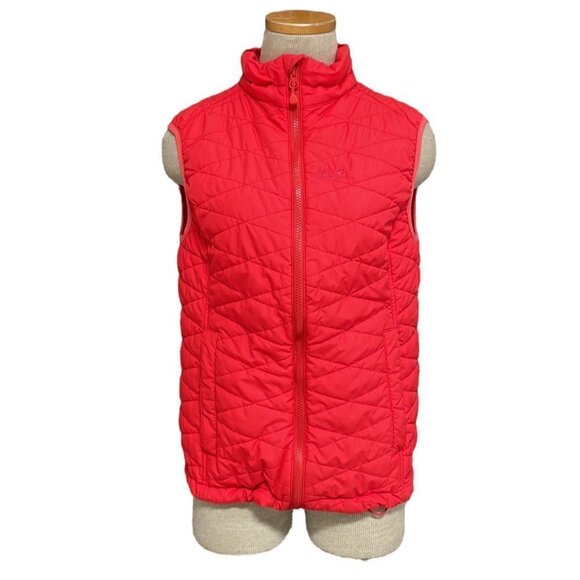 Jack Wolfskin Insulated Vest Microguard Stormlock Red Size Small S - Picture 1 of 17